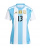 Günstige Argentinien Cristian Romero #13 Heimtrikot Damen Copa America 2024 Kurzarm